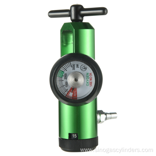 CGA870 Pin Index Medical Oxygen Cylinder Regulator